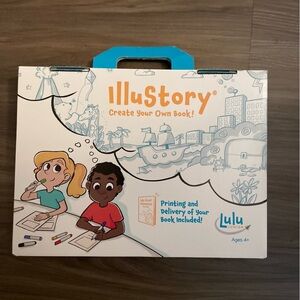 Illustory Create Your Own Book Kit - Blue